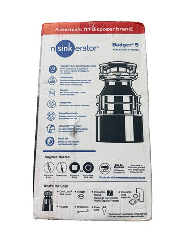 Insinkerator badger garbage - 5,